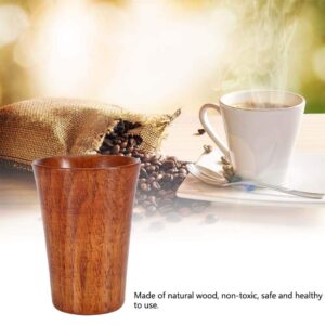 Fdit Top-Grade Natural Solid Wooden Tea Cofee Cup Wine Mug