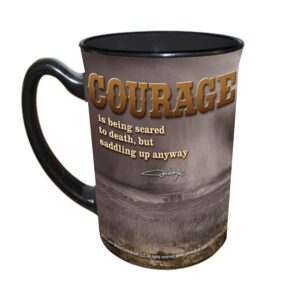 Mid-South Products John Wayne Mug - 16 oz - Courage Storm