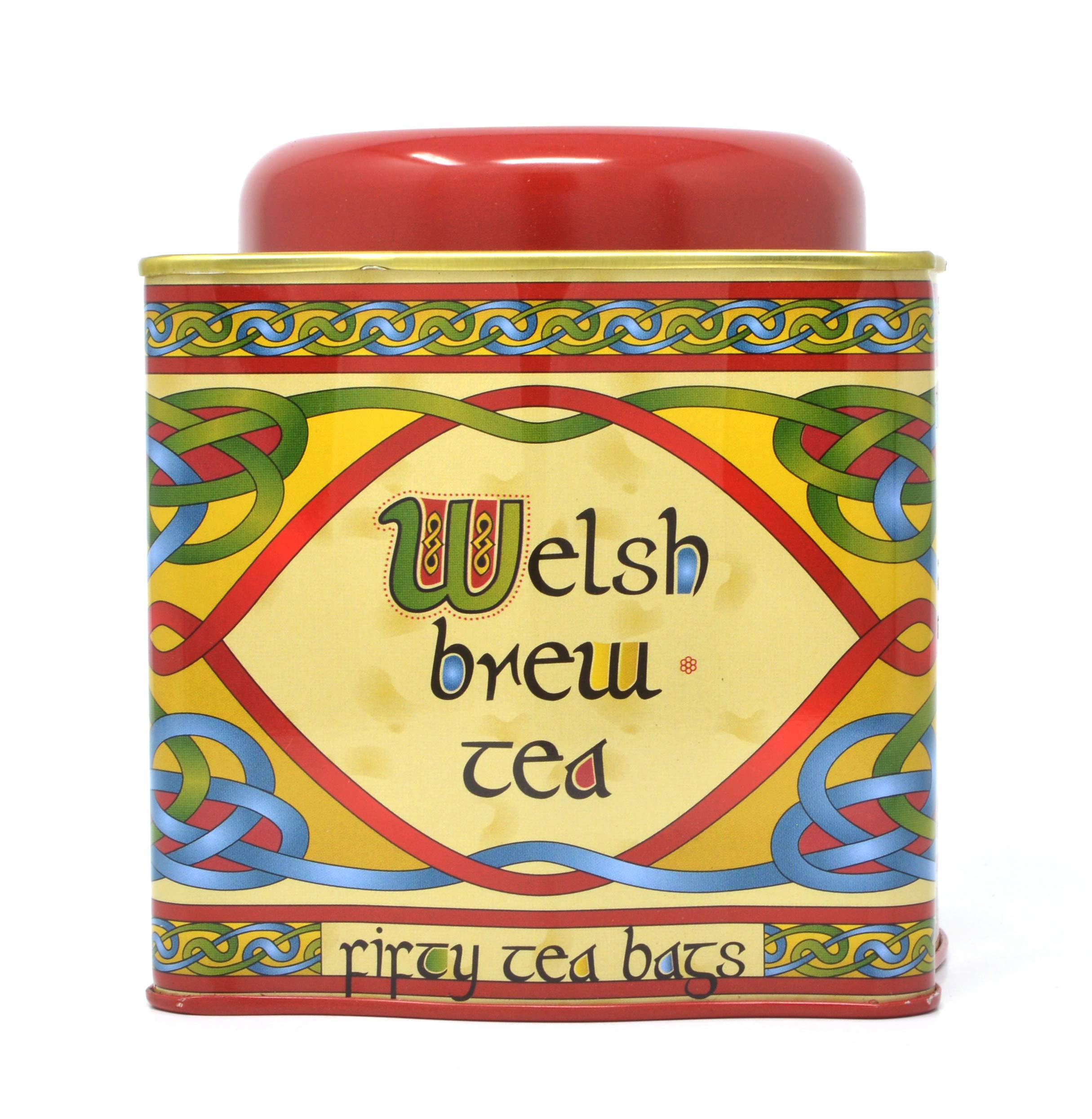 Royal Tara Set Welsh Red Dragon Cup, Welsh Daffodil Mug & Welsh Brew Tea(50 Teabags)