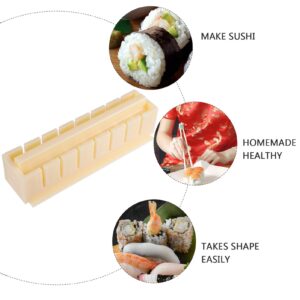 DOITOOL Sushi Press Mold Maker Rice Ball Roll Musubi Mold DIY Oshizushi Mold Sushi Making Mold Rolling Tool Kitchen Utensil