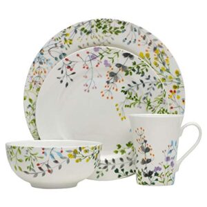 mikasa 5229054 tivoli 16-piece dinnerware set, assorted