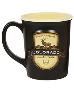 americaware - state of colorado souvenir ceramic coffee mug/cup - 18oz