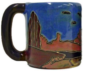 mara stoneware mug - red rock - 16 oz