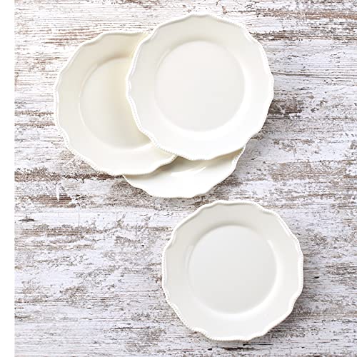 The Lakeside Collection Holiday Setting Set of 4 Dinner Plates