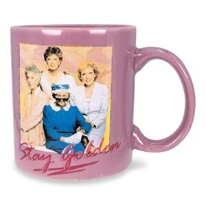 silver buffalo the golden girls stay golden ceramic coffee mug | holds 20 ounces