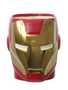 marvel iron man super hero mug,multi-colored, 12 ounces