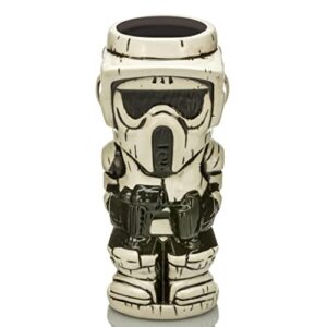 geeki tikis star wars scout trooper ceramic mug | holds 16 ounces