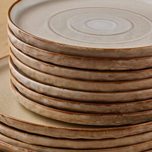 Stone by Mercer Project SHOSAI Stoneware 16-Piece Dinnerware Set, Sand