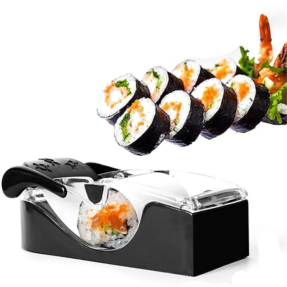 Sushi Roll Machine,DIY Sushi Maker Roller,Beginners Sushi Roll Machine,Magic Longevity Driver Sushi Roll Machine Home Kitchen Tools Utensils