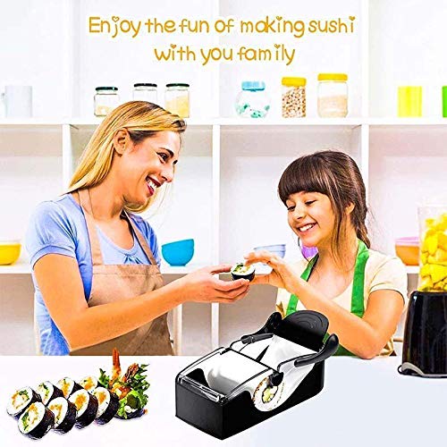 Sushi Roll Machine,DIY Sushi Maker Roller,Beginners Sushi Roll Machine,Magic Longevity Driver Sushi Roll Machine Home Kitchen Tools Utensils