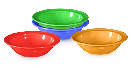 G.E.T. DN-904-MIX-EC Melamine Dessert Bowls, 5 Ounce, Mardi Gras Mix (Set of 4)