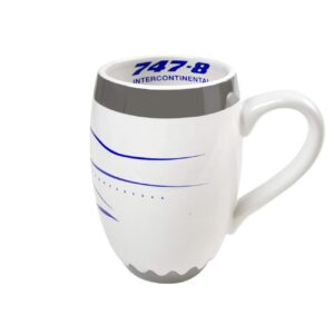 boeing unified 747-8 engine mug, 16 oz