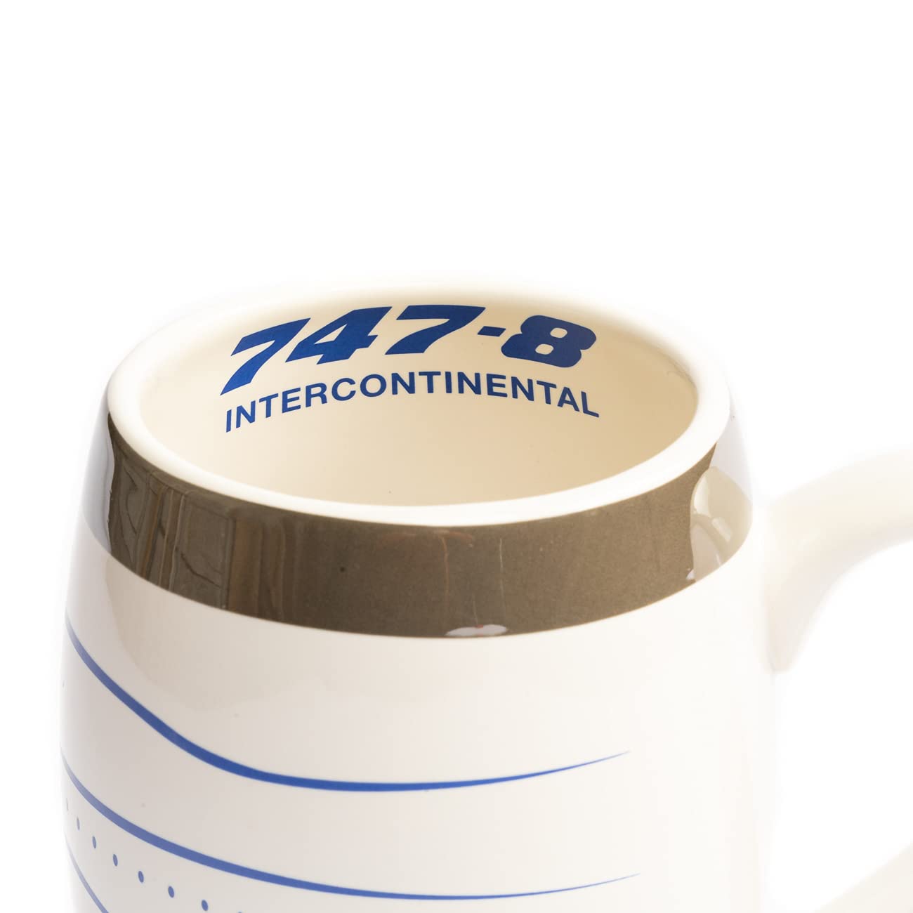 Boeing Unified 747-8 Engine Mug, 16 oz