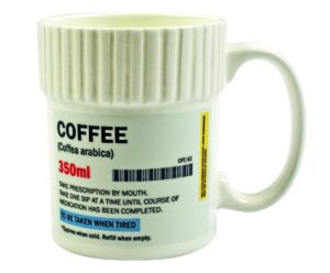 gift republic pill pot coffee, multicolor (gr330036)