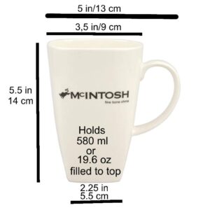 McIntosh Gustav Klimt The Kiss Fine Bone China (19.6 oz) Grande Mug in Matching Gift Box