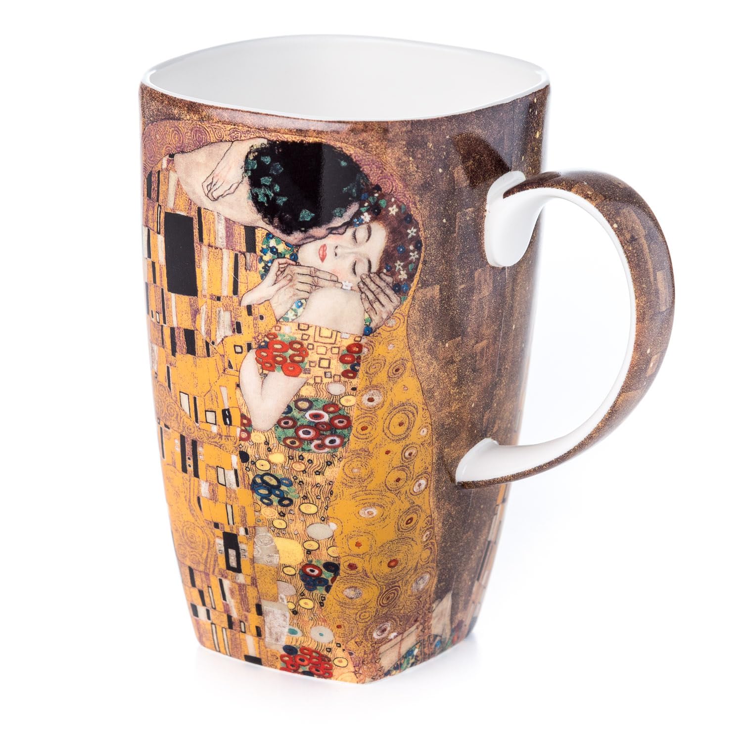 McIntosh Gustav Klimt The Kiss Fine Bone China (19.6 oz) Grande Mug in Matching Gift Box