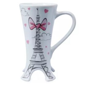 marie eiffel tower latte mug – the aristocats holds 8 oz.