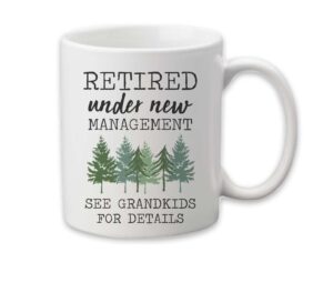 canary road retirement mug | see grandkids for details gift | retirement gift for men | retirement party decor | coworker retirement | retiree gift | boss retirement