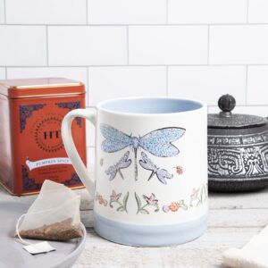 Sheffield Home 20 OZ Large Coffee Mug Set - Set of 2 Coffee Mugs, Large Cups for Tea, Mugs for Latte, and Hot Chocolate (Dragonfly)