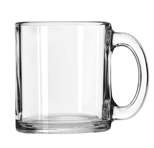 Libbey Robusta Glass Mugs, Set of 12