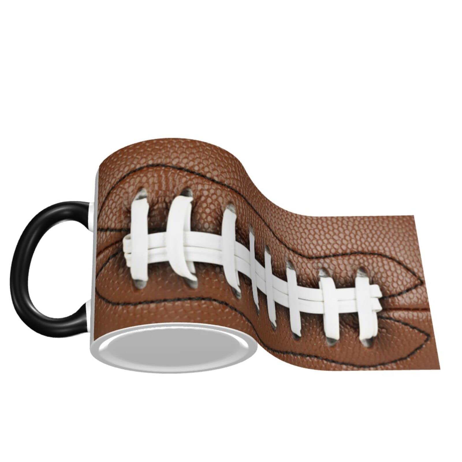 Augenstern Ceramic Coffee Mug 3d American Football Novelty Tea Cup