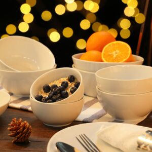 Yedio Porcelain Bowls Set and Pasta Bowls Bundle