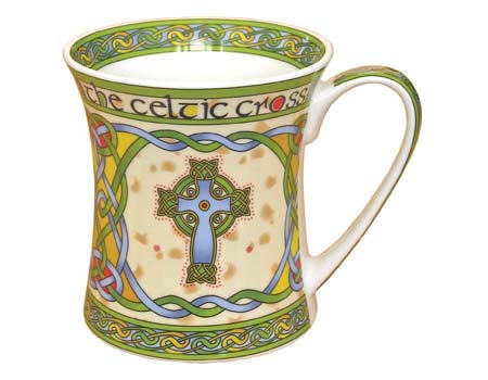 Royal Tara Irish Celtic High Cross Bone China Mug