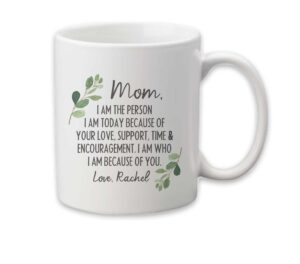 canary road keepsake mother mug | gift wrap included | gift for mom | gift for her | mother present | mothers day gift | unique mom gift | gift from daughter