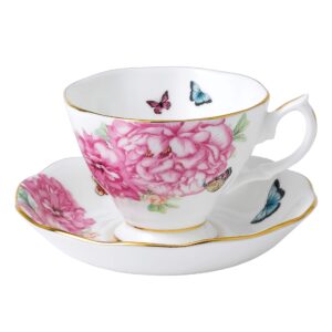 royal albert miranda kerr friendship teacup & saucer, 2 piece set, multi