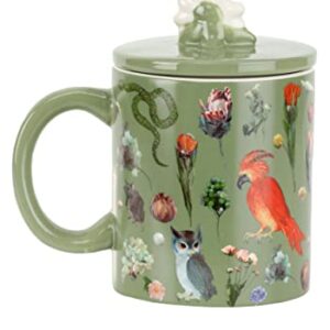 Silver Buffalo Harry Potter Fantasy Floral 18oz. Ceramic Mug Standard