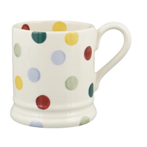 emma bridgewater boho handmade ceramic polka dot gift half-pint coffee and tea mug