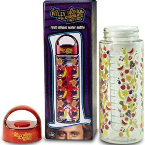 Willy Wonka Fruit Infuser Water Bottle - Not Machine Specific