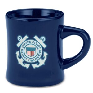united states coast guard navy military stoneware coffee diner mug by cornell
