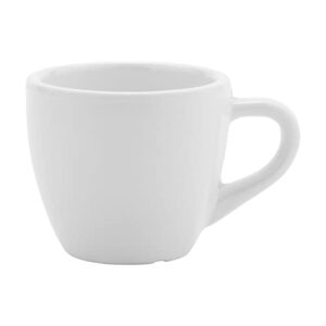 G.E.T. C-1004-W-EC Melamine Espresso Cup, 3 Ounce, White (Set of 4)