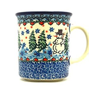 Polish Pottery Mug - Straight Sided - Unikat Signature - U4661