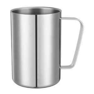 luvtree insulated stainless steel coffee beer mug/double-wall camping travel coffee stainless steel cup/double wall vacuum travel metal hot mug/tumbler mug/shatterproof cup.500ml,1piece