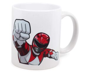 surreal entertainment power rangers red ranger ceramic mug exclusive | holds 11 ounces