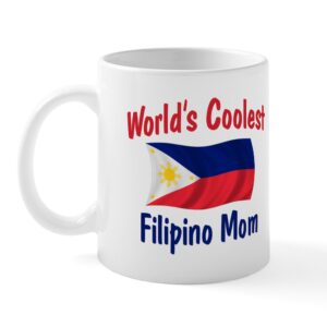cafepress coolest filipino mom mug 11 oz (325 ml) ceramic coffee mug