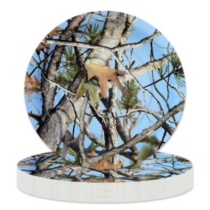 havercamp light blue camo party plates (24 plates)! includes 24 (9") round dinner plates in baby blue camo. part of the light blue camo collection.