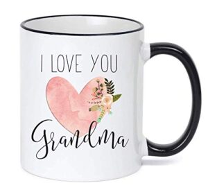 grandma mug christmas gift birthday gift for grandma heart mug i love you grandma mug grandma mug grandma cup grandma coffee mug