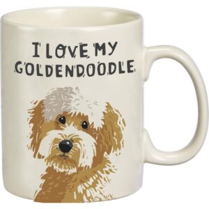 primitives by kathy i love my goldendoodle double-sided mug 20-ounce