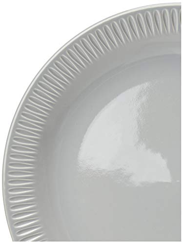 Lenox Gray Profile Stoneware 4-Piece Accent Plate Set, 3.95 LB
