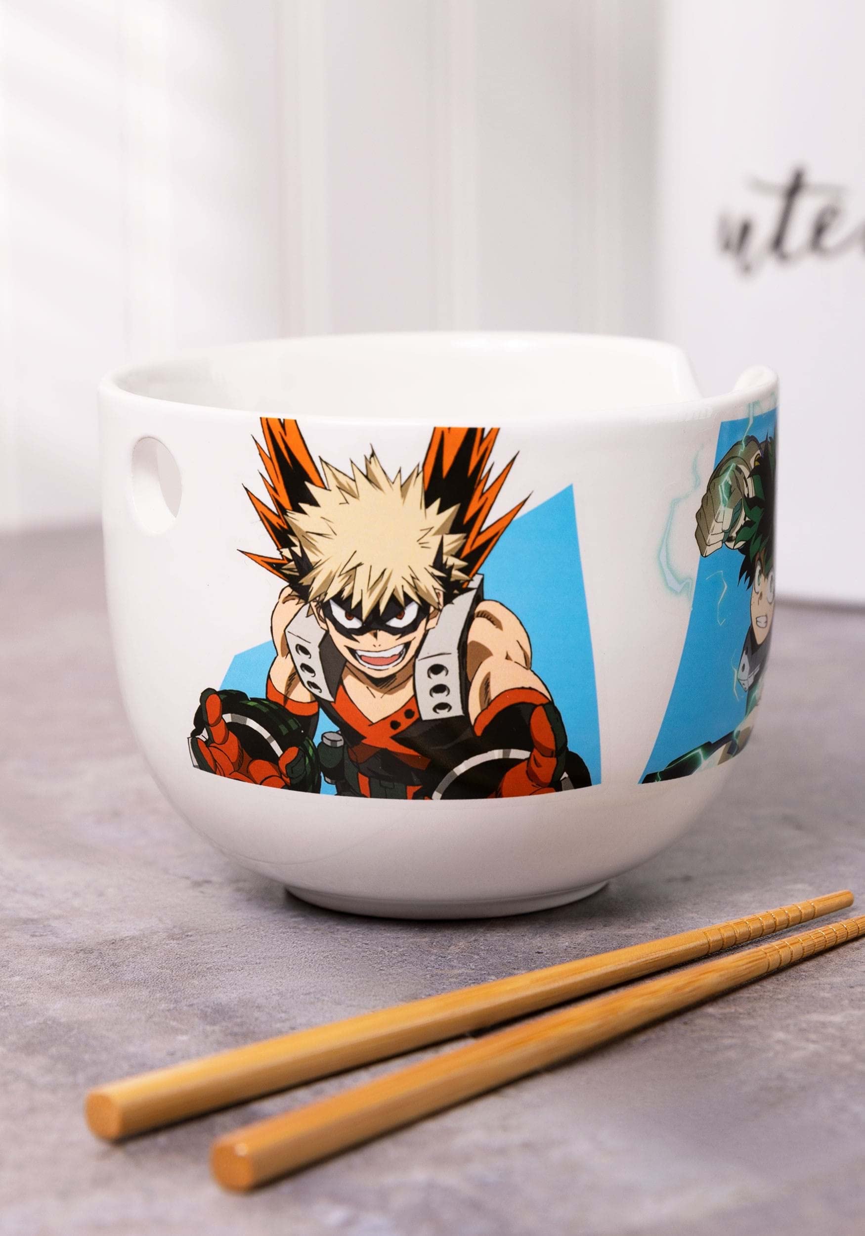 My Hero Academia Heroes & Villains Ramen Bowl Set Standard