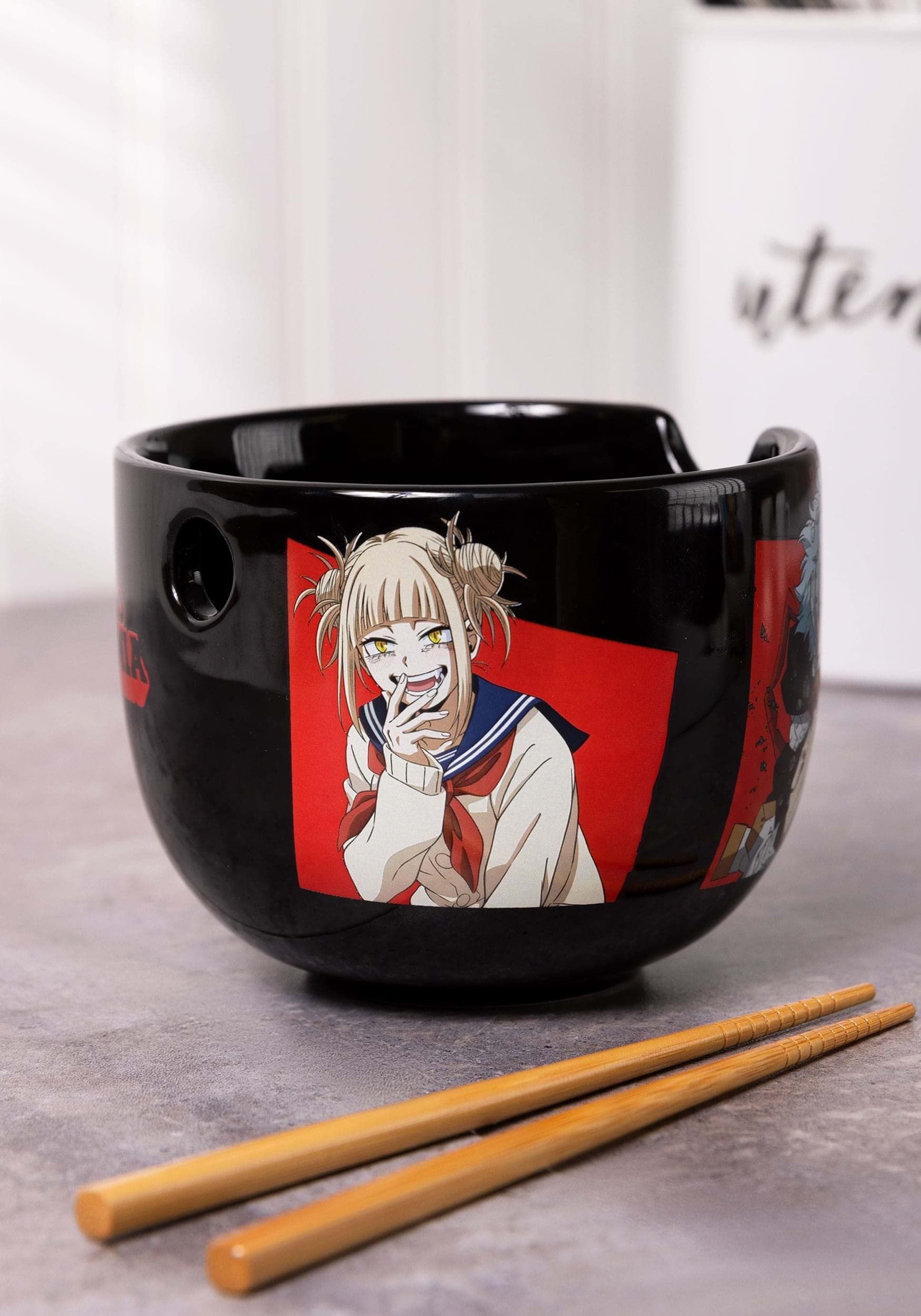 My Hero Academia Heroes & Villains Ramen Bowl Set Standard