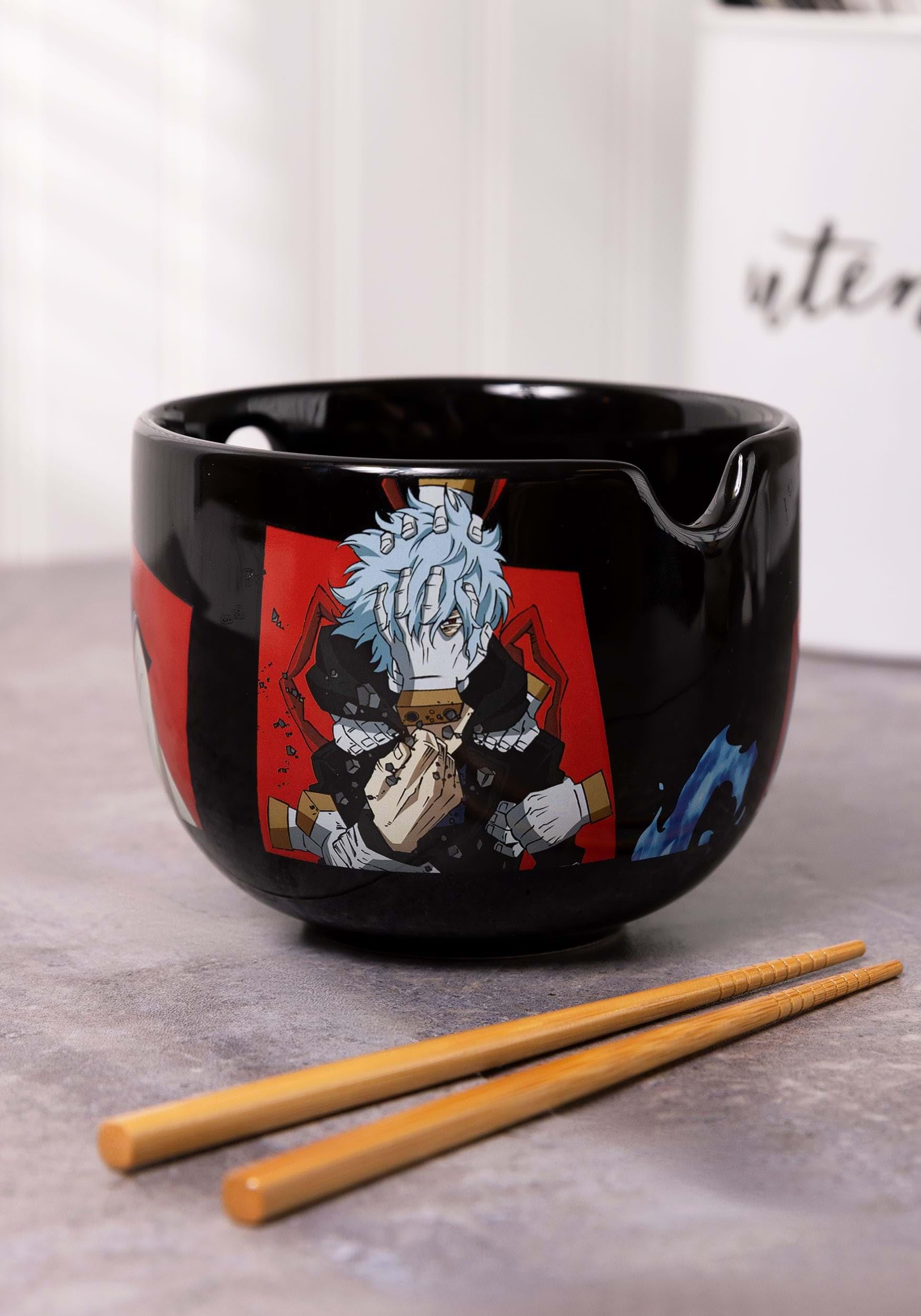 My Hero Academia Heroes & Villains Ramen Bowl Set Standard