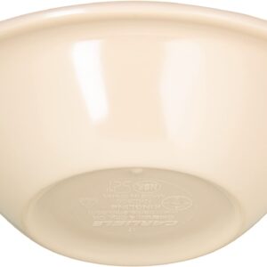 Carlisle FoodService Products Kingline Reusable Plastic Bowl Fruit Bowl for Home and Restaurant, Melamine, 5 Ounces, Tan, (Pack of 48)