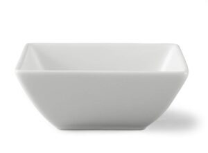better homes and gardens 5" square appetizer bowls, white, set of 6