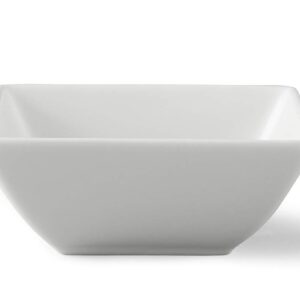 Better Homes and Gardens 5" Square Appetizer Bowls, White, Set of 6