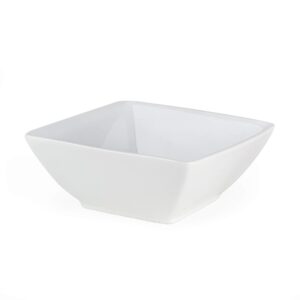 Better Homes & Gardens Porcelain Square Bowls - White - Set of 6