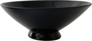 コージカンパニー koji company 630509 koto zarame flat bowl, l, indigo, made in japan, nagasaki hasami ware